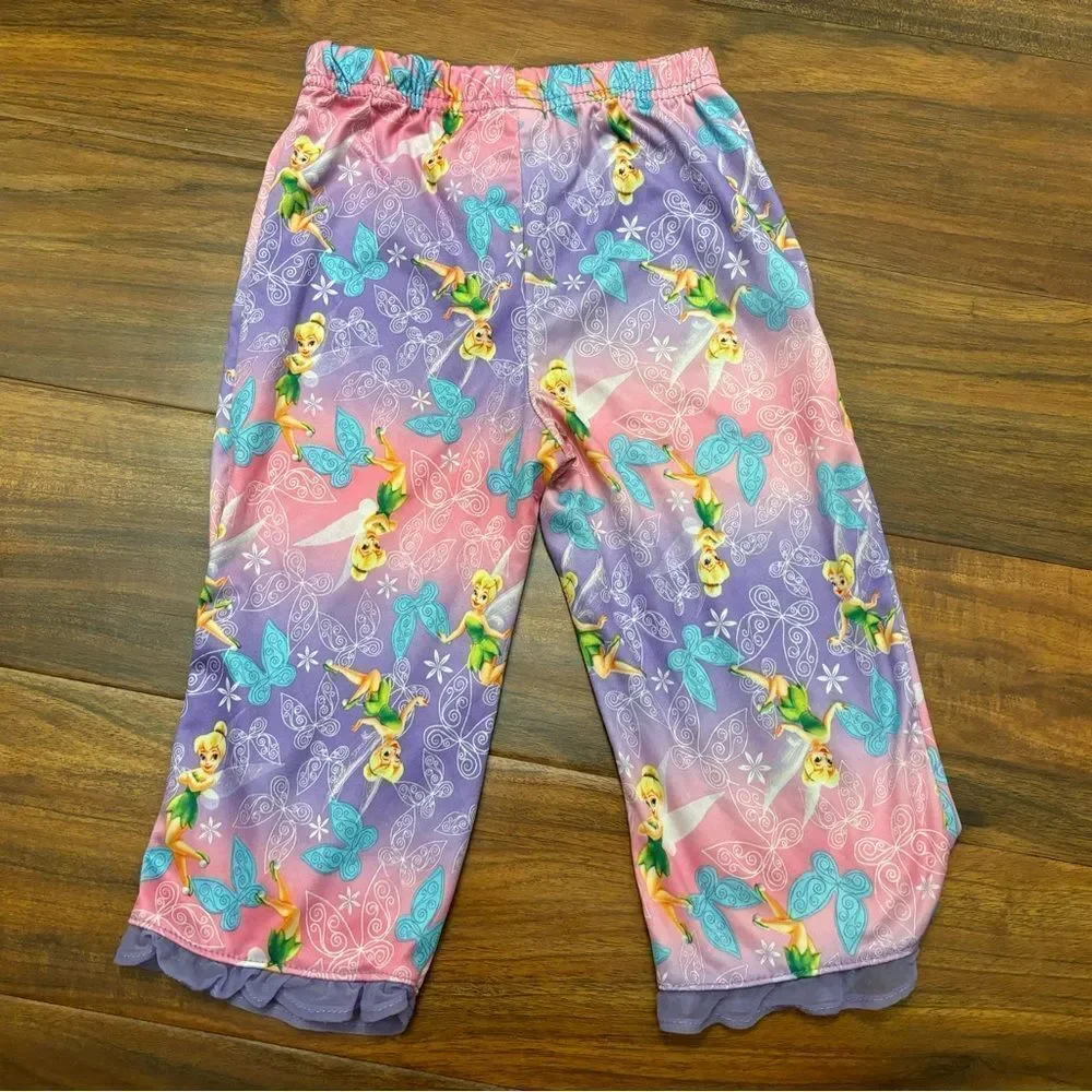 Disney Fairies Tinkerbell 2 piece pajama set